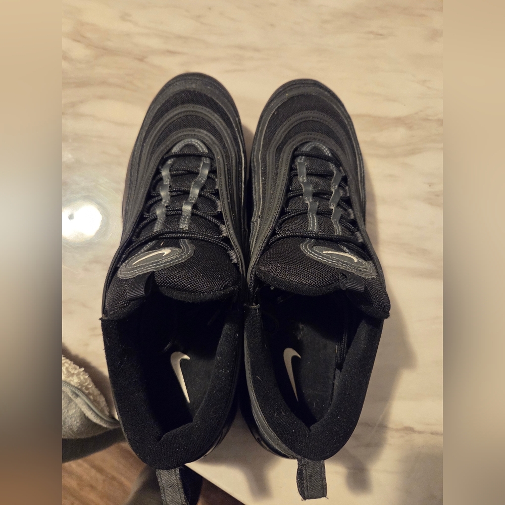 Airmax 97s Tripple Black Mens 14 - Picture 12 of 16